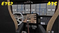High Res Worn Interior For Peterbilt 389 Viper 1