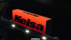 Kelsa LED illuminated nameboards 2