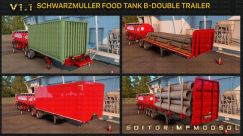 Schwarzmuller Food Tank & B-Double & HCT Trailer 3