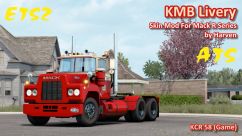 KMB Livery For Mack R Series by Harven 0
