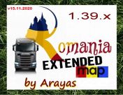 Romania Extended Map 11