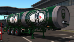 Скинпак Heineken для своего прицепа и Scania S&R 2016 NG 0