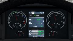 Realistic Dashboard Computer for Scania R & Streamline 0