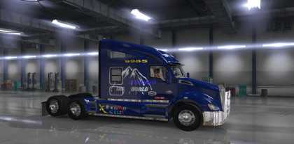 Gonzales Trucking Xtreme Gold для Kenworth T680