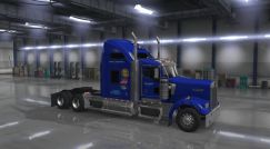 Blue Walmart для Kenworth W900 0