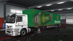 Heineken для своего прицепа и грузовиков 1