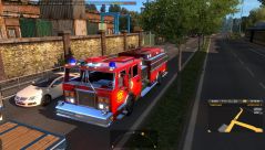 Пожарные машины Blaze из игры Saints Row 3 в трафик 2