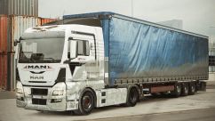 Грязь для MAN TGX Euro6 и прицепа Krone MegaLiner 3