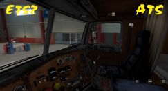 Dirty Pack Skins + Interior для грузовика Freightliner FLB 5