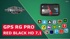 GPS RG PRO RED BLACK HD 0