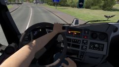 Animated hands on the steering wheel for all trucks (no tattoos) 1