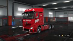 Coca Cola Summer 2019 для Mercedes Benz Actros MP4 1