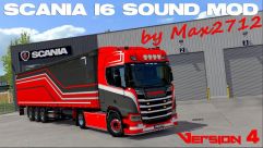 Improvements and rework I6 sound for SCANIA S&R2016 2