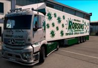 Комбоскин пак для Mercedes Antos by DANZ и своего прицепа 0