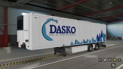 Dasko для грузовика Volvo FH 2012 и собственных прицепов 4