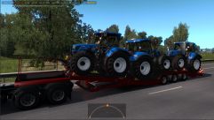 Прицепы с тракторами в трафик 0
