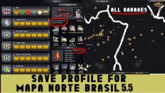 Профиль для карты «Brazil North Map» 0