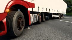 Dirt tires and rims pack / Пак грязных шин и дисков для грузовиков и прицепов 0