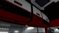 Renault T Red White Interior 0