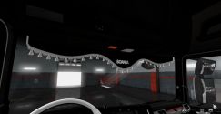 Black & White Interior для Scania Next Gen 2016 S&R 2