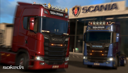 Аксессуары от 50k для всех грузовиков + Scania RS и T RJL