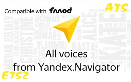 Yandex.Navigator - All voices