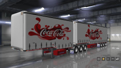 Прицеп Tautliner Coca Cola в собственность 2
