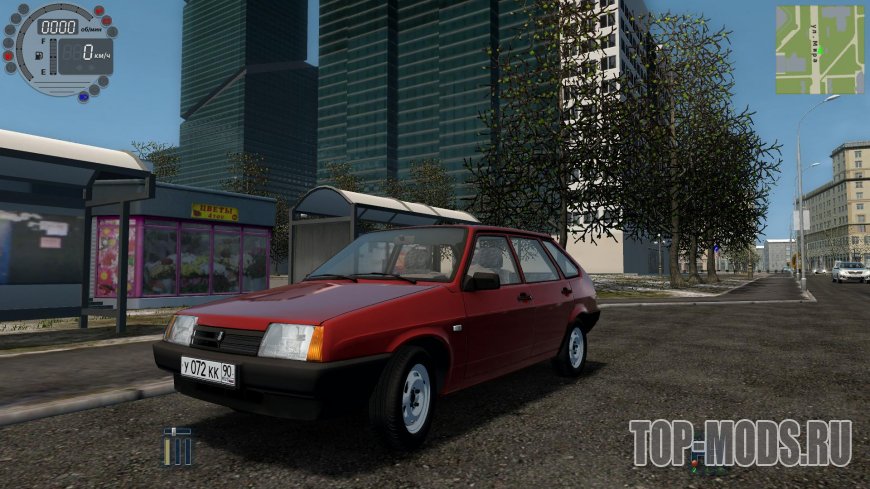 5. 2. Ваз 2109 city car driving 1. 9. 9.