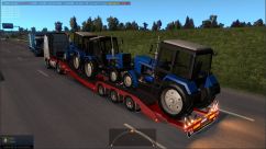 Прицепы с тракторами в трафик 1