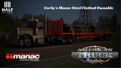 Corby's Manac Steel Flatbed