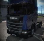 Scania Blue Pluche Interior 0