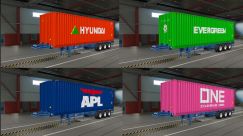 Real Container Trailer 0