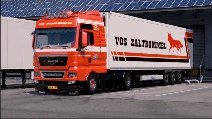 Man TGX Vos Nederhemert + Krone Trailer