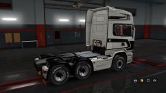 Black and White Scania для Scania Streamline и своего прицепа Krone 2