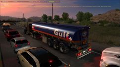 MAMMUT Tanker Trailer in Traffic 1
