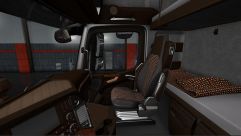 Mercedes Actros MP4 LUX Wood Interior 1