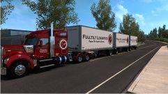 Fulltilt Logistics для Kenwort W990 и собственного прицепа 1