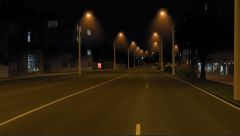 Street Lamps - With fog 2