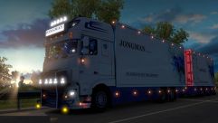 DAF XF116 Flower Shuttle + Trailer 4