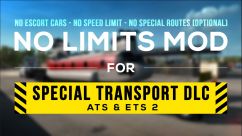 No Limitations Mod for Special Transport DLC 5