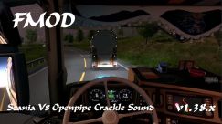 Scania V8 Crackle Sound 1