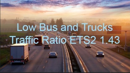 Low Bus and Trucks Traffic Ratio
