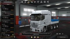 Mercedes Actros 2014 Heavy Chassi 8x4 + прицепы 0
