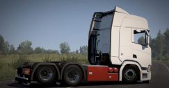 Custom Sideskirt & Chassis & Rear Bumper for Scania 2016 2