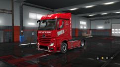 Coca Cola Summer 2019 для Mercedes Benz Actros MP4 0
