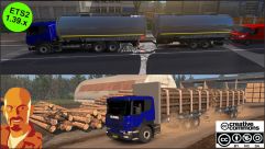 BDF прицепы для Scania Megamod и BDF грузовиков 4