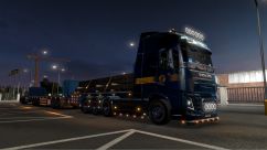 Volvo FH 2012 + двойные прицепы 23