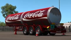 Coca Cola для своего прицепа и Scania S 2016 NG 4