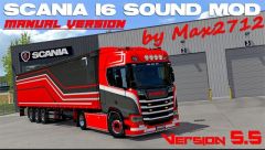 SCANIA NextGen I6 manual sound by Max2712 0