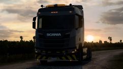Желтые передние габаритные огни для Scania 2016 4